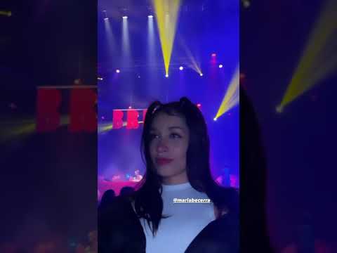 MARIA BECERRA BAILANDO CON TINI EN FIESTA BRESH