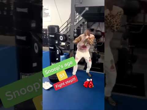 SNOOPDOGG Show step boxing 51 Respect!!!! #snoopdogg