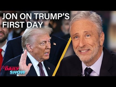 Jon Stewart on Trump’s Inauguration and Elon Musk’s Nazi Salute | The Daily Show