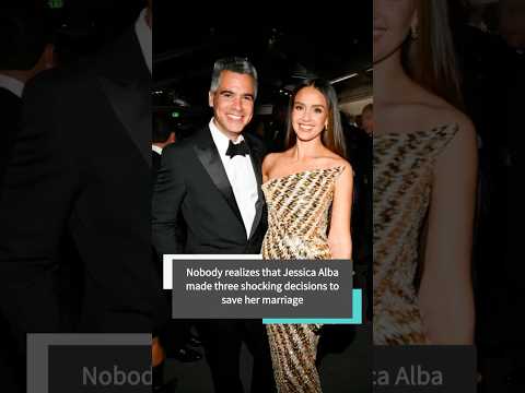 Nobody realizes that Jessica Alba made three shocking decisions to save her marriage.