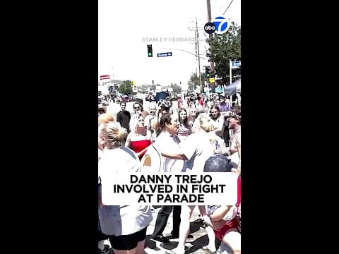 Actor Danny Trejo involved in fight at Fourth of July parade in LA