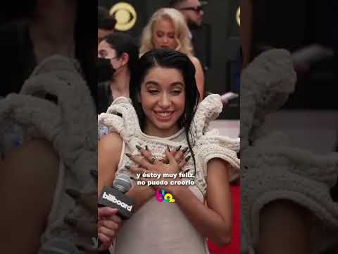 María Becerra En Grammys | #grammys #mariabecerra #shorts #viral #ytshorts #latribu #camilo #jbalvin