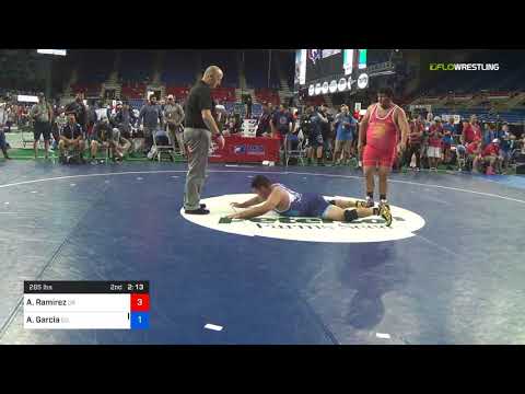 2018 USMC-USAW Cadet & Junior GR Nationals/Junior 285 Round Of 64 – Adrian Ramirez (OR) Vs. Andy G