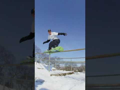 Handrail First Descent in the streets of Nashville, Tennesee with Dylan Okurowski