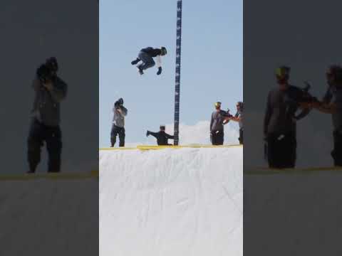Massive Double Flip at the 2023 World Quarterpipe Championships!
