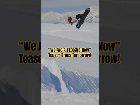 Teaser Drops Tomorrow‼️ @methodmag @SlushtheMagazine #los3rs #yessnowboards #yes