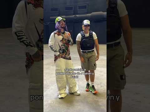 Feid y J Balvin graban el videoclip de “Doblexxó”