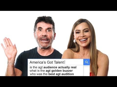Sofía Vergara & Simon Cowell Answer the Web’s Most Searched Questions | WIRED