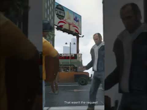 When Trevor dont like your guitar he breaks it #GTAVshorts #GTA5shorts #shorts
