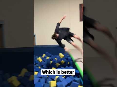 Double sideflip #parkour #freerunning #double #sideflip #gym #viral #shorts