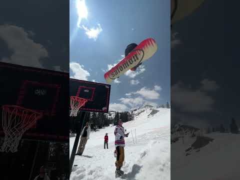 The most Baller Snowboard clip ever? 🏂🏀 — Pat Fava at Brighton Resort