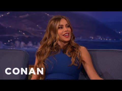 Sofia Vergara: “It’s Dangerous To Be A Stripper” | CONAN on TBS