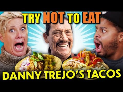 Try Not To Eat – Trejo’s Tacos (ft. Danny Trejo!)