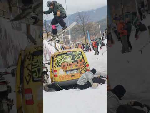 The Craziest Snowboard Contest Ever?
