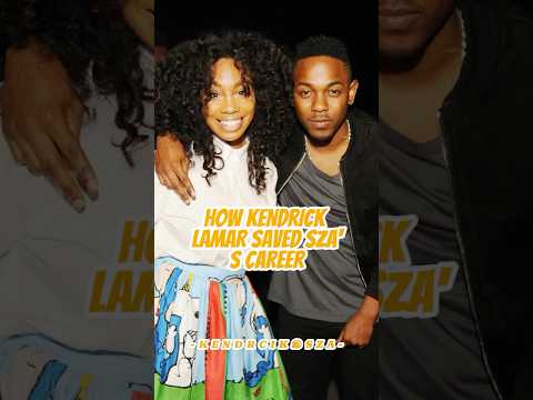 How Kendrick Lamar saved SZA’s career?#celebrity #kendricklamar #sza