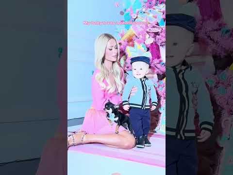 My sweet boy lights up the room ? I can  t get enough! ?????? #BabyP | Paris Hilton