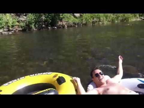 Tubing the Truckee River in Reno NV