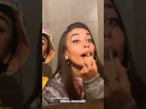 MARIA BECERRA SE MAQUILLA CON LA CHILENA 💄