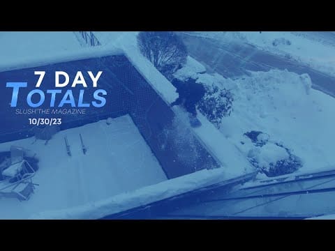 7 Day Totals – 10/30/23 – Our favorite snowboard clips of the week