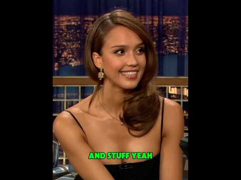 Jessica Alba told that My School Friends can tease me anytime | Conan O’Brien & Jessica Alba | show.