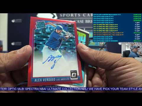 2018 Panini Donruss Optic Baseball Case Break #3