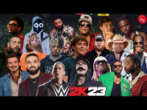 WWE 2k23 Music Artists Royal Rumble! Eminem, Post Malone, and Juice WRLD! (S3 E13)