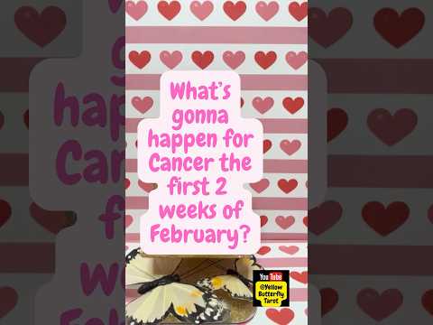What’s gonna happen for #Cancer for the #first #2 #weeks of #February ? #Tarotreading #Tarot