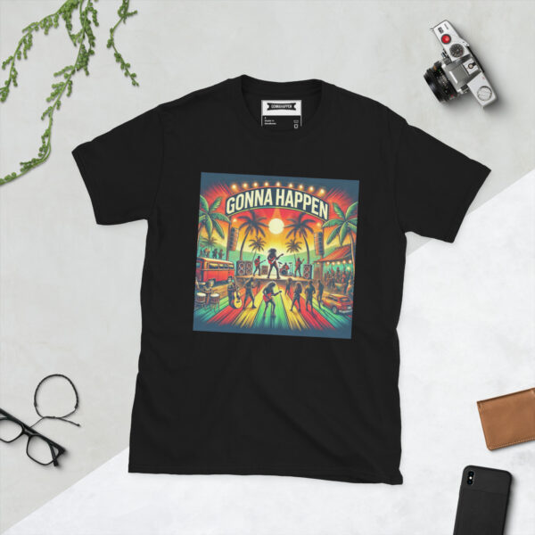 Short-Sleeve Unisex T-Shirt - GONNAHAPPEN - REGGAE - ONE LOVE #1