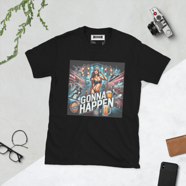 Short-Sleeve Unisex T-Shirt - GONNAHAPPEN - TAHOE SNOW PARTY