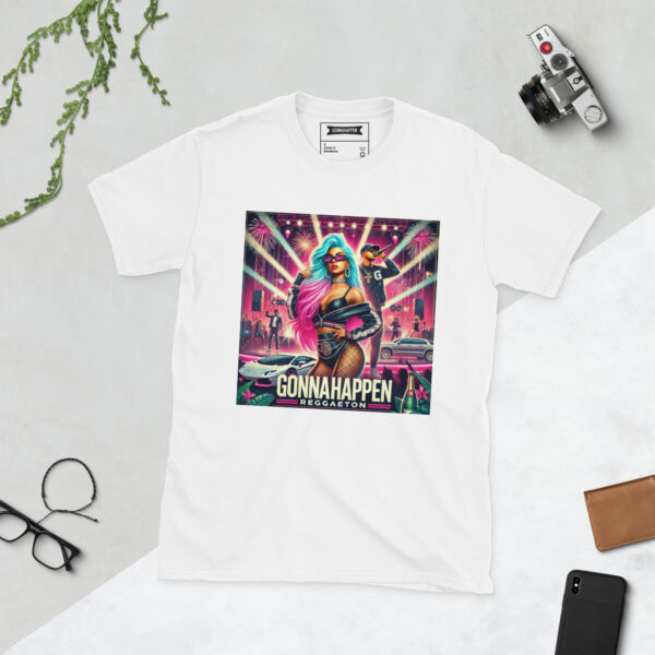 Short-Sleeve Unisex T-Shirt -GONNAHAPPEN - REGGAETON - Image 3