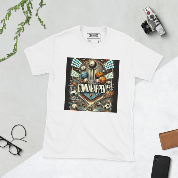 Short-Sleeve Unisex T-Shirt - GONNAHAPPEN - SPORTS TOURNAMENT'S - Image 3