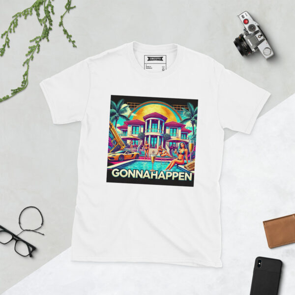 Short-Sleeve Unisex T-Shirt - GONNAHAPPEN - SPRINGBREAK - Image 3