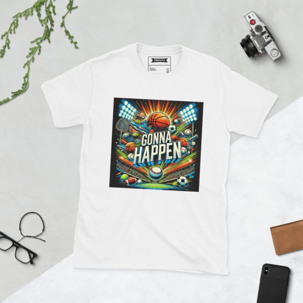 Short-Sleeve Unisex T-Shirt - GONNAHAPPEN - SPORTS - Image 3