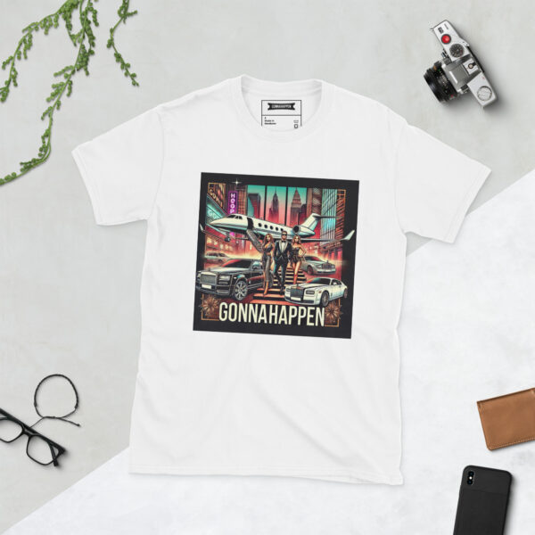 Short-Sleeve Unisex T-Shirt - GONNAHAPPEN - LUXURIOUS - Image 3