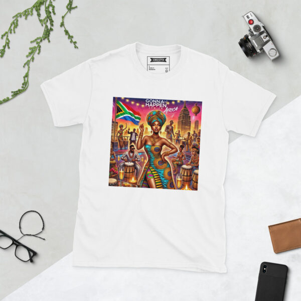 Short-Sleeve Unisex T-Shirt GONNAHAPPEN - AFRICA - Image 3