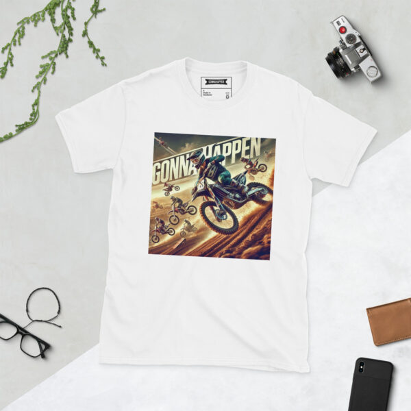 Short-Sleeve Unisex T-Shirt - GONNAHAPPEN - MOTOCROSS - Image 3