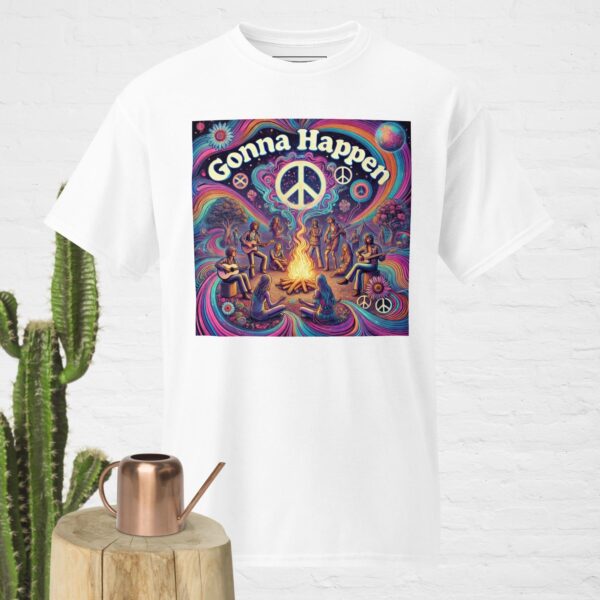 GONNA-HAPPEN HIPPIE 2 - DryBlend® T-Shirt - Image 2