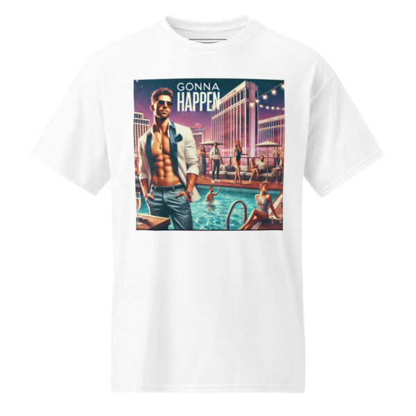 GonnaHappen - Vegas Pool Party Hot Guy - DryBlend® T-Shirt - Image 5