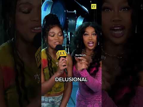 SZA Says Keke Palmer Gives Best Love Advice #sza #kekepalmer #shorts