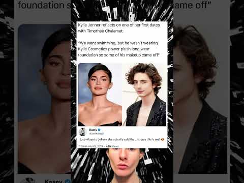 Kylie Jenner reflects on one of her first dates with Timothee Chalamet