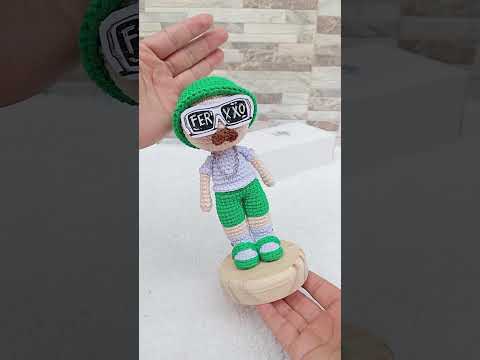 Amigurumi FERXXO #crochet #tejedoras #arte #amigurumi #hechoamano #ferxxo #feid #cantante #tejer