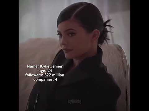 kylie Jenner Then vs Now social status #kyliejenner #success #billionaire #lifestyle
