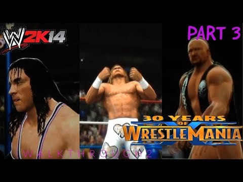 WWE 2K14 GAMEPLAY:THE NEW GENERATION:(PART3)(WALKTHROUGH2)PS3/XBOX360 GAMEPLAY