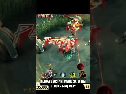 MOBILE LEGENDS. Ketika antimage dan clay satu tim #mlbb #antimage #rrqclayyy
