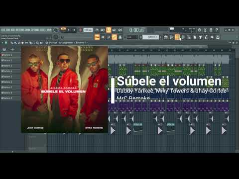 Daddy Yankee, Myke Towers & Jhay Cortez – Súbele el volumen | MrC Remake | Fl Studio