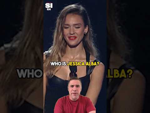 Sauce Gardner doesn’t know who Jessica Alba is? 😳