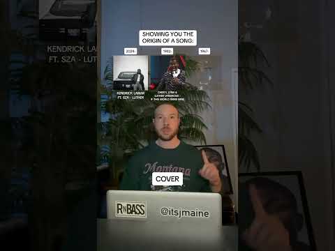 Showing You The Origin Of A Song: Kendrick Lamar & SZA “Luther”, Luther Vandross #shorts #music