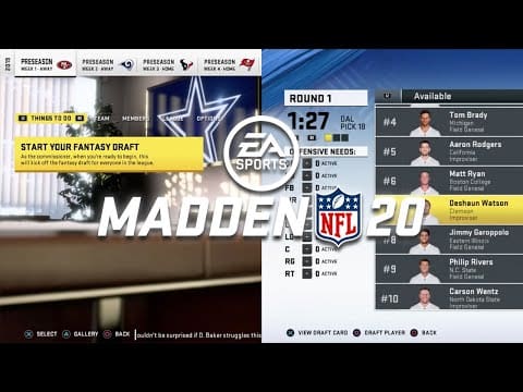 madden-20-fantasy-draft-how-to-draft-a-stud-team-in-franchise.jpg Madden 20 Fantasy Draft – How to draft a STUD TEAM in Franchise