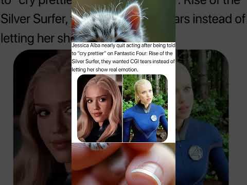 Jessica Alba nearly quit acting after being told to cry prettier on Fantastic Four   Rise of the