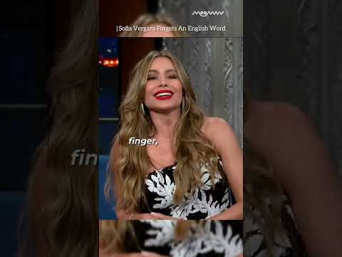 Sofia Vergara Forgets The Word ‘Redemption’